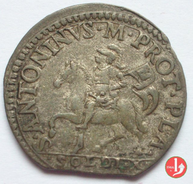 10 soldi o mezza lira 1673-1677 (Piacenza)