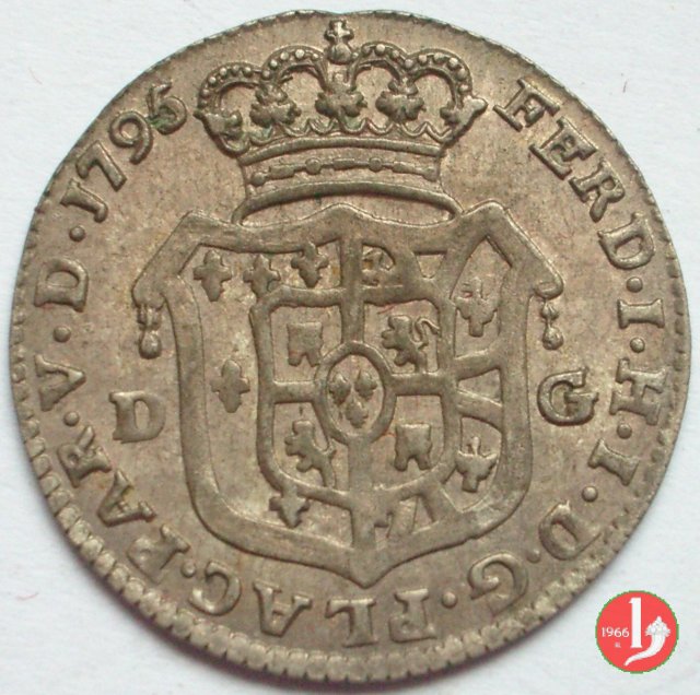 Mezza lira di Piacenza 1795 (Parma)