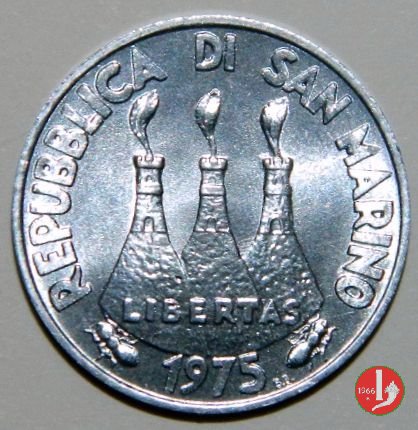 5 Lire 1975 (Roma)
