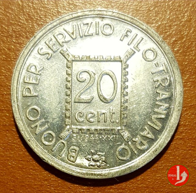 Como - STECAV (20 e 50 centesimi) 1944