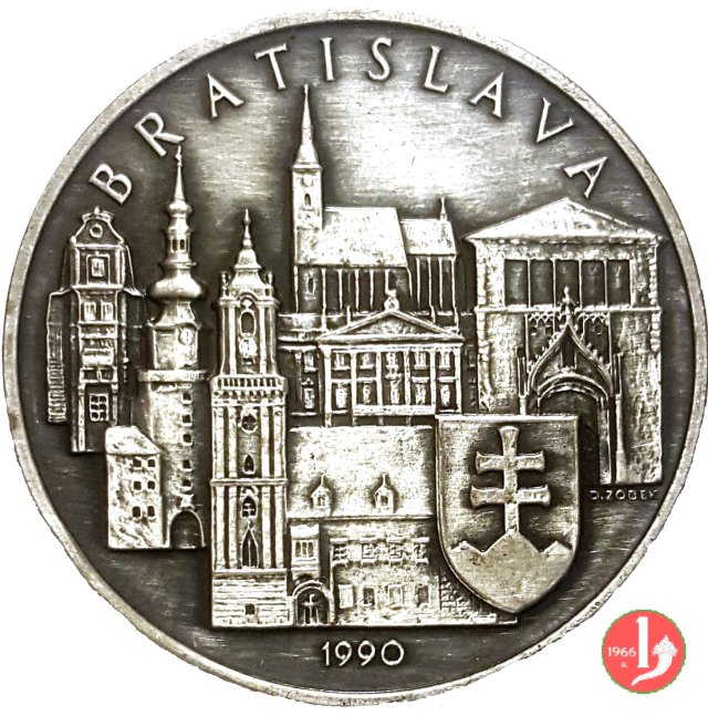 Visita a Bratislava 22-04-1990 1990