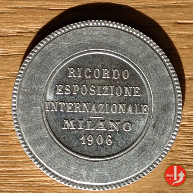 Gettone Esposizione Internazionale 1906 1906