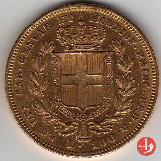 100 lire 1832 (Genova)