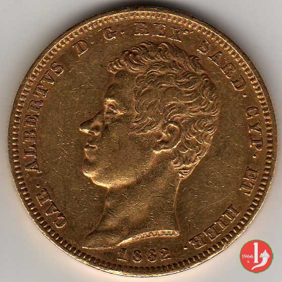 100 lire 1832 (Genova)