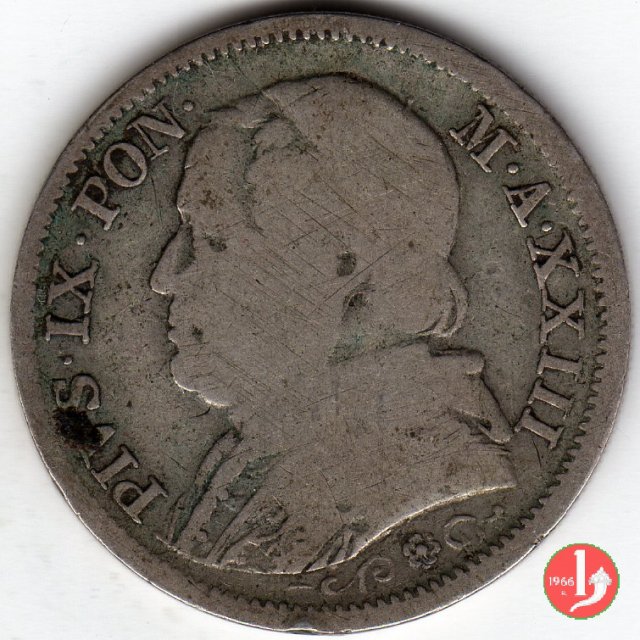 1 lira 1868 (Roma)