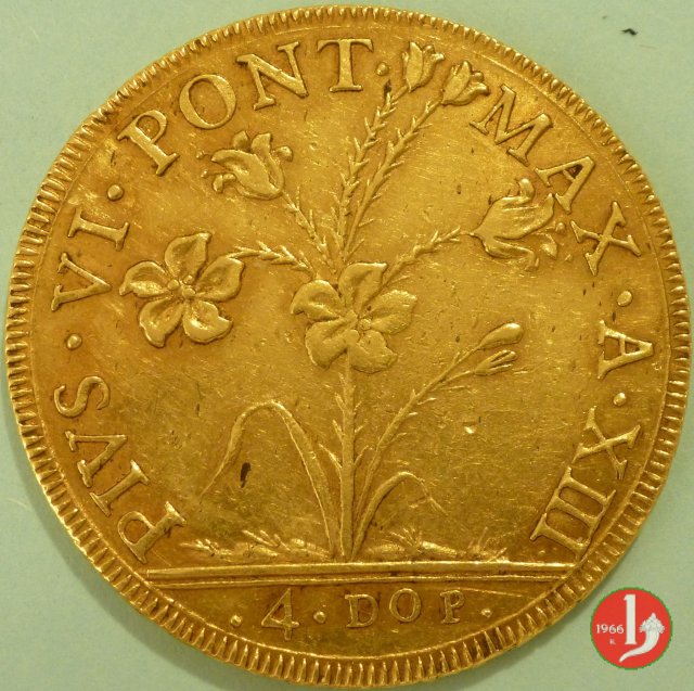 4 doppie romane 1787 (Bologna)