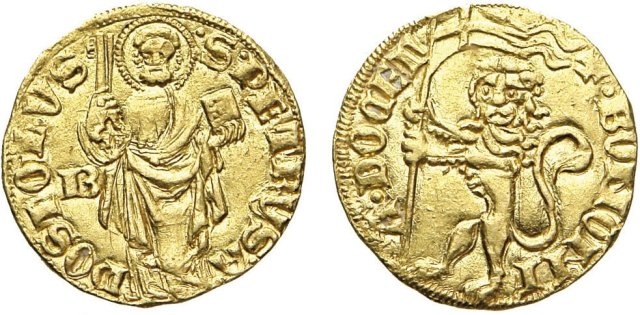 bolognino d'oro 1380 (Bologna)