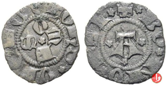 Bolognino piccolo o denaro 1350-1360 (Bologna)