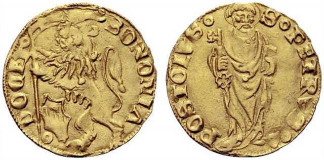 bolognino d'oro 1490-1506 (Bologna)