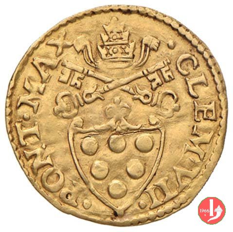 mezzo scudo d'oro 1523 (Bologna)
