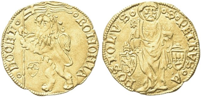 bolognino d'oro 1464-1471 (Bologna)