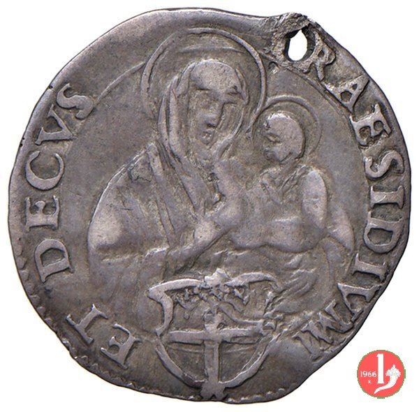 carlino con stemma papale 1615-1621 (Bologna)