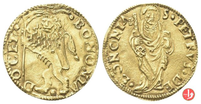 ducato papale (o bolognino d’oro) 1511-1512 (Bologna)