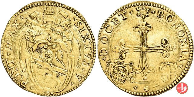 scudo d'oro 1585-1586 (Bologna)