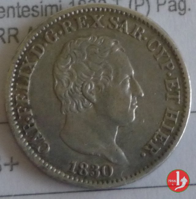 50 centesimi 1830 (Torino)