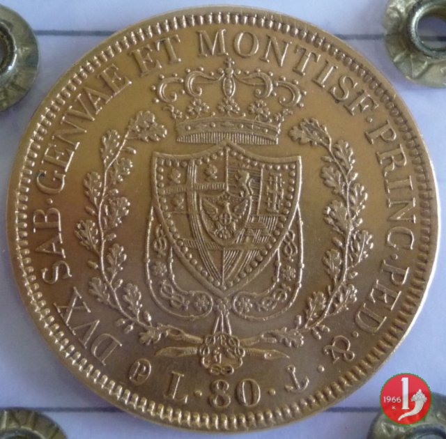 80 lire 1830 (Genova)