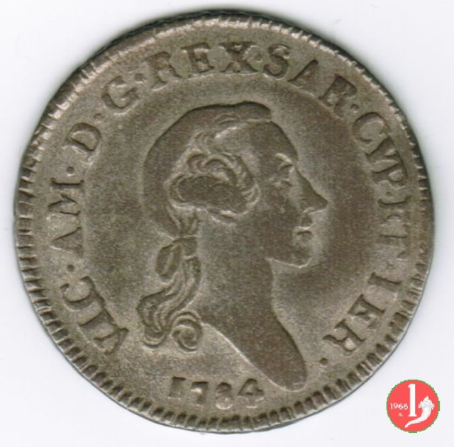 7,6 soldi 1784 (Torino)