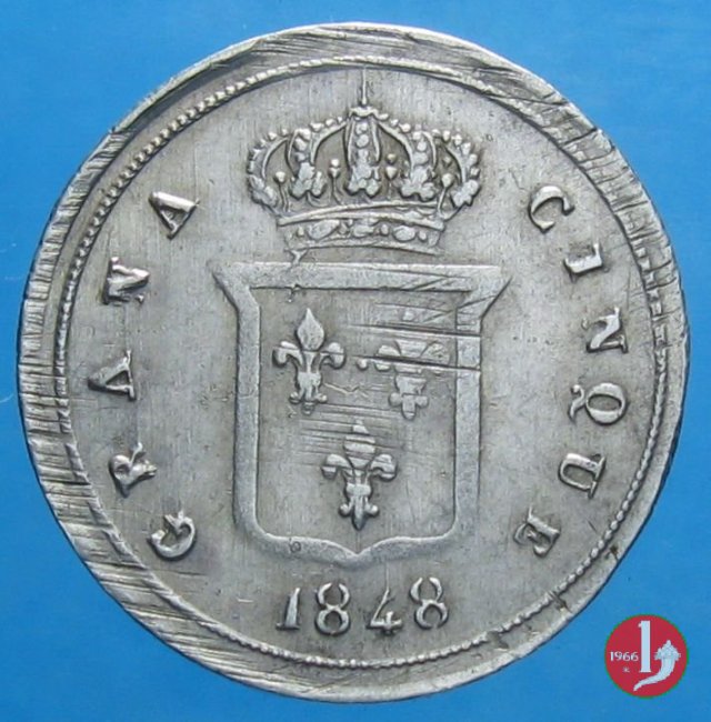 5 Grana 1848 (Napoli)