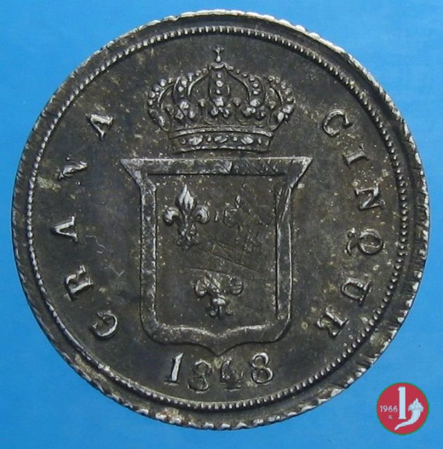 5 Grana 1848 (Napoli)