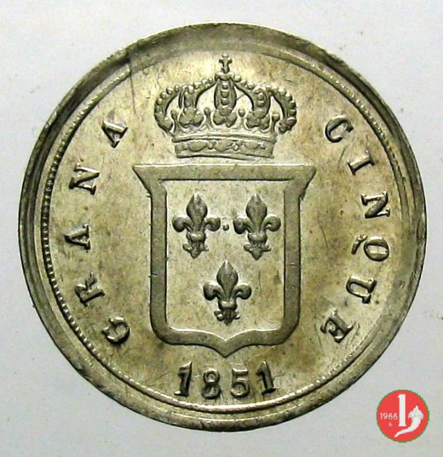 5 Grana 1851 (Napoli)