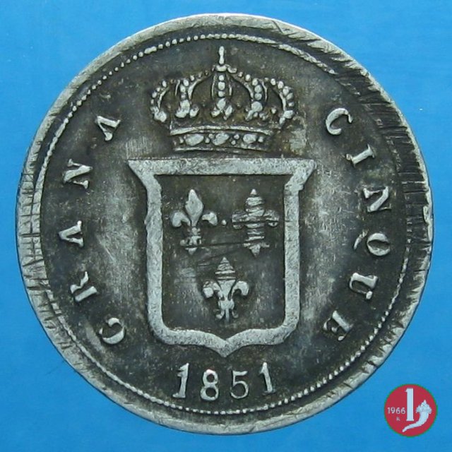 5 Grana 1851 (Napoli)