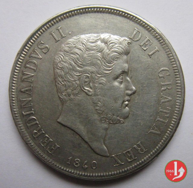 Piastra da 120 Grana 1840 (Napoli)