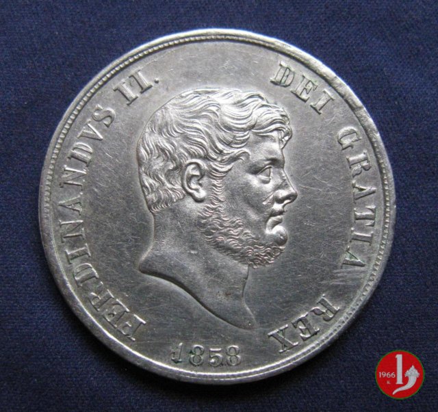 Piastra da 120 Grana 1858 (Napoli)