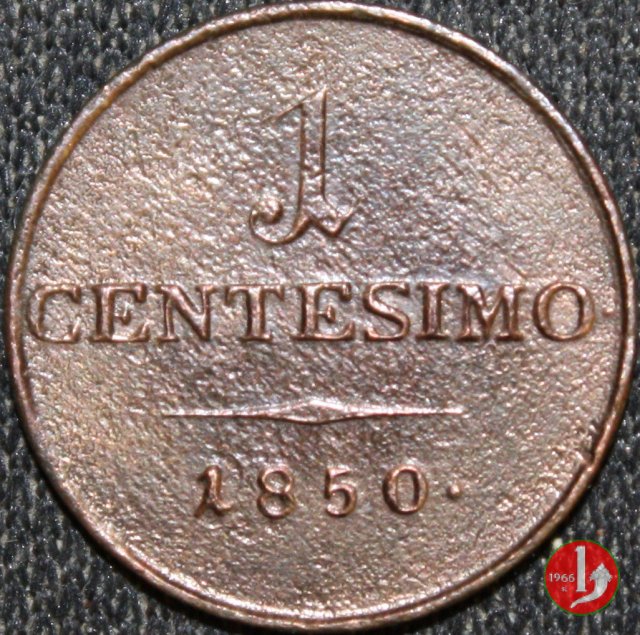 1 centesimo 1850 (Milano)