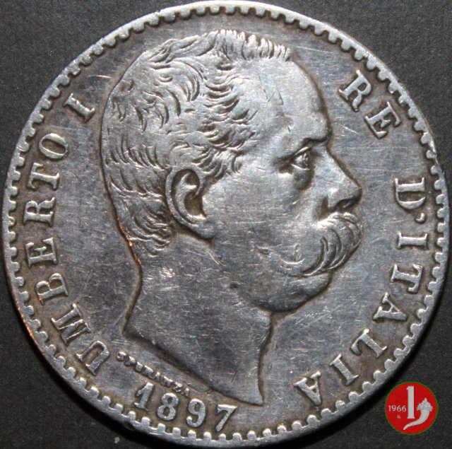 2 lire 1897 (Roma)