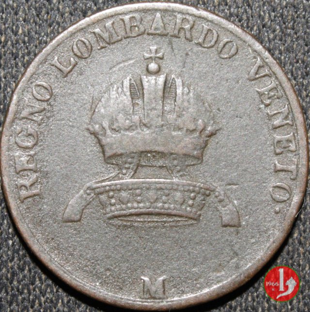 3 centesimi 1822 (Milano)