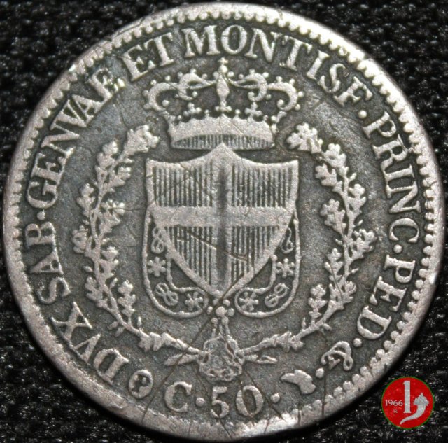 50 centesimi 1831 (Torino)