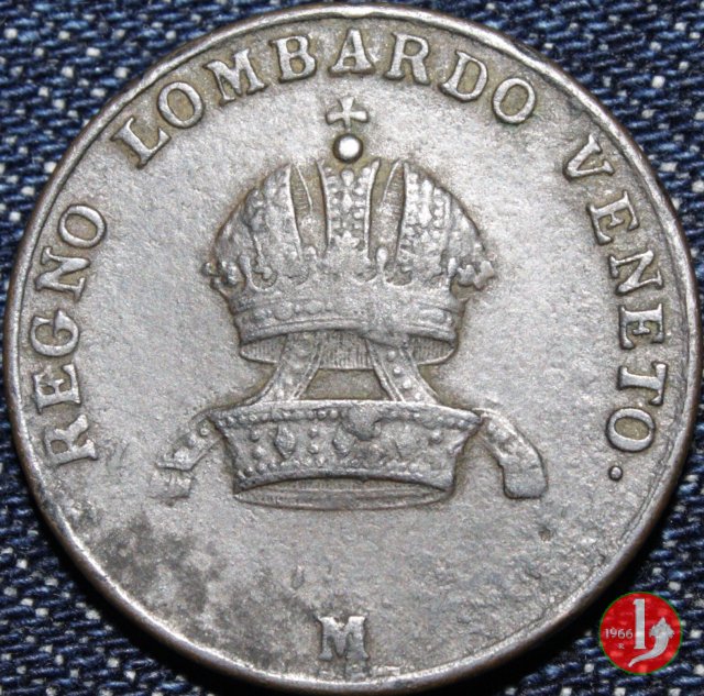 5 centesimi 1822 (Milano)