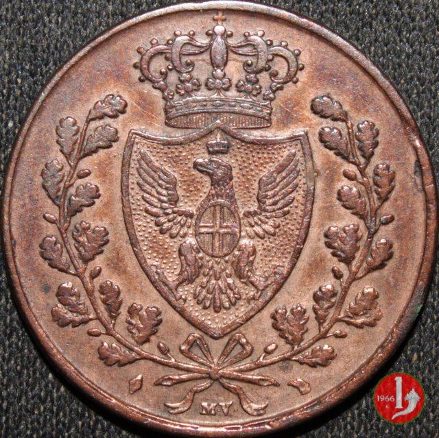 5 centesimi 1826 (Torino)