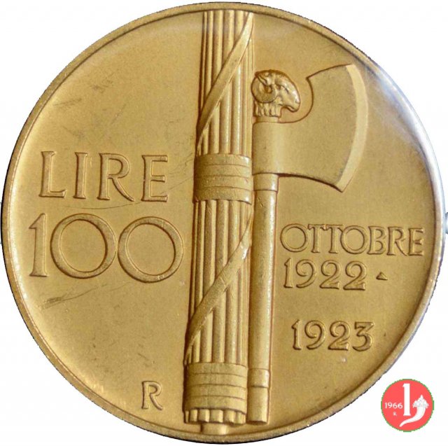 100 lire fascio 1923 (Roma)