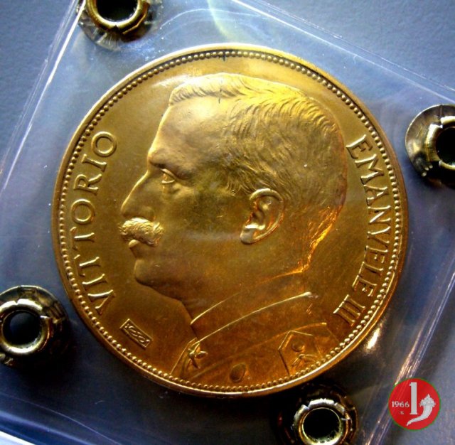 100 lire d'oro aratrice 1912 (Roma)