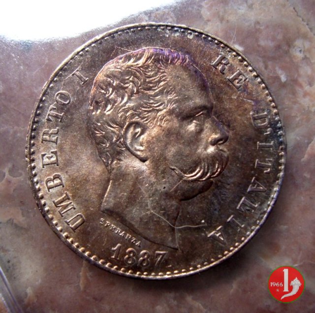 1 lira 1887 (Milano)