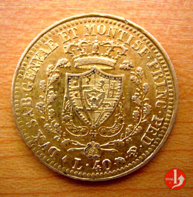 40 lire 1822 (Torino)