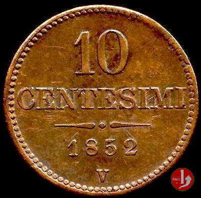 10 centesimi 1852 (Venezia)