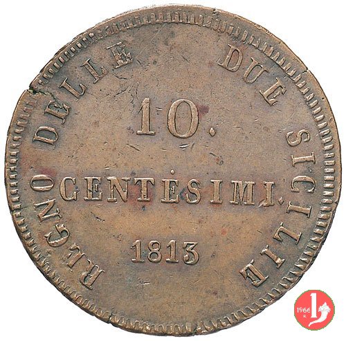 10 centesimi 1813 (Napoli)