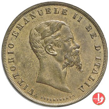 10 centesimi esperimento 1862