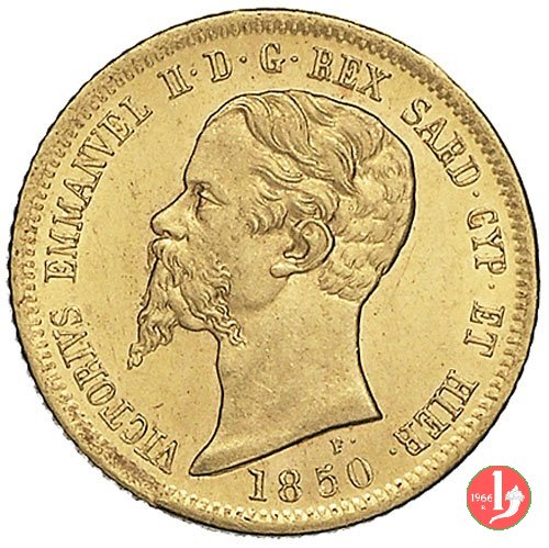 10 lire 1850 (Torino)