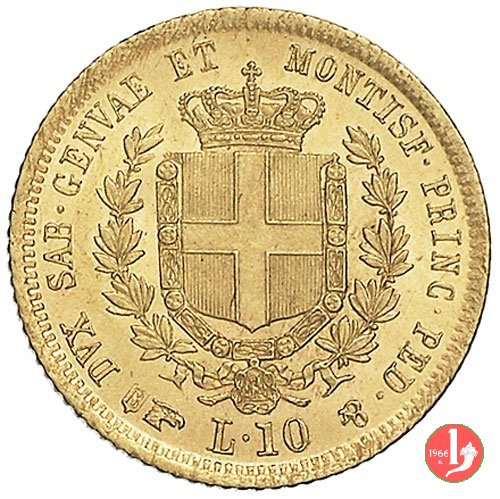 10 lire 1850 (Torino)