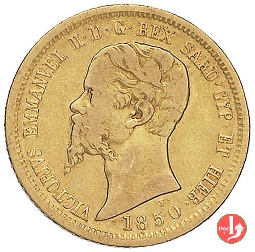 10 lire 1850 (Genova)