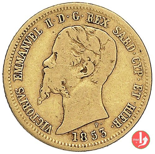 10 lire 1853 (Torino)