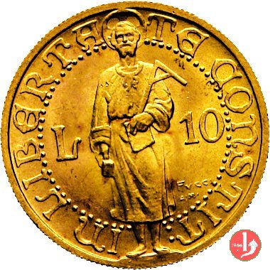 10 lire 1925 (Roma)