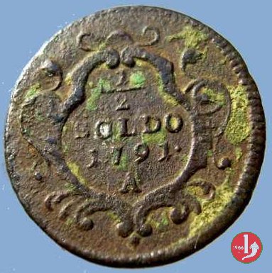 1/2 soldo 1791 (Vienna)