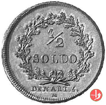 1/2 soldo 1804 (Milano)