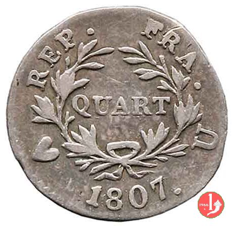 1/4 franc 1807 (Torino)