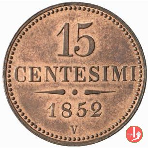 15 centesimi 1852 (Venezia)