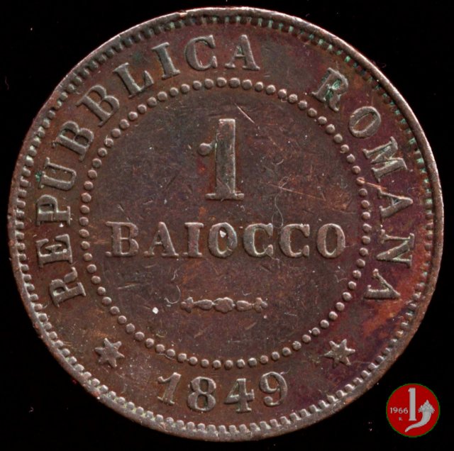 1 Baiocco 1849 (Roma)